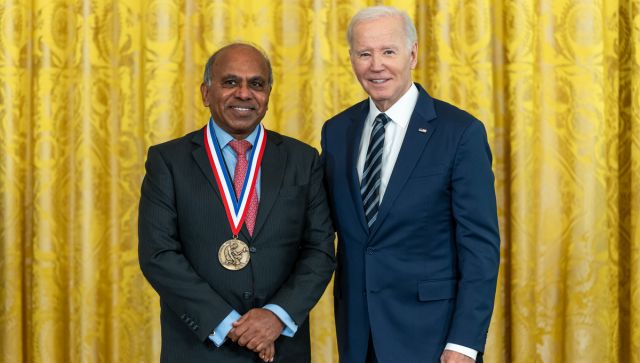 President Biden presents National Medal of Science to Indian-American scientist Subra Suresh President Biden presents National Medal of Science to Indian-American scientist Subra Suresh