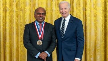 President Biden presents National Medal of Science to Indian-American scientist Subra Suresh
