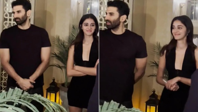 Aditya Roy Kapur, Ananya Panday get cosy on date night, cute moment caught on camera Aditya Roy Kapur, Ananya Panday get cosy on date night, cute moment caught on camera
