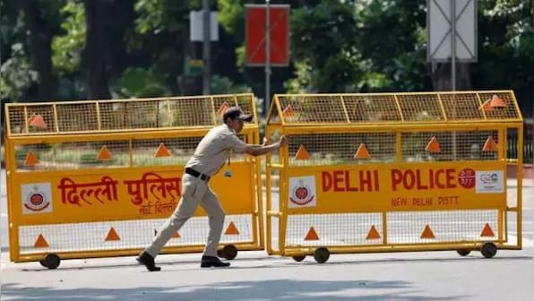 Viral Video: Delhi Police constable hit by SUV at Connaught Place, goes flying into air