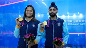 Asian Games 2023: Dipika Pallikal-Harinder Pal Singh pair wins squash mixed doubles gold; Saurav Ghoshal collects silver