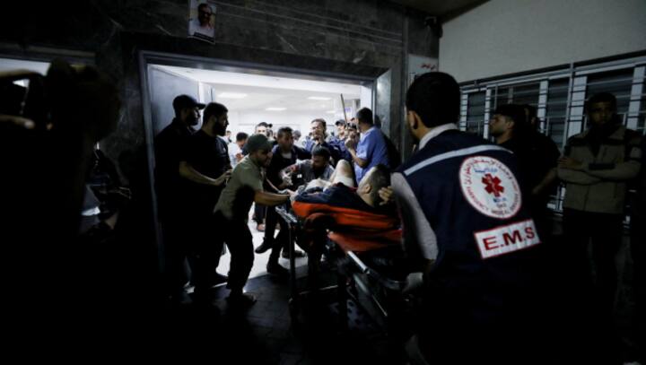 Gaza hospital blast: Doctors recount horror amid conflicting claims by Israel, Islamic Jihad
