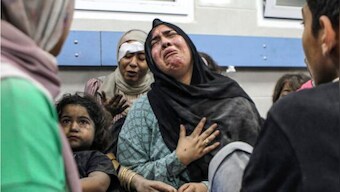 ‘Shot from cemetery on Israel, but rocket misfired, fell on us’: Hamas call over Gaza hospital strike intercepted by IDF