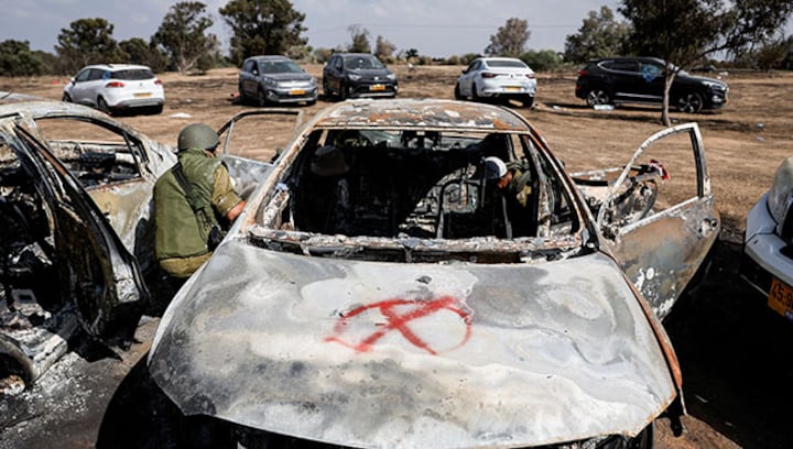 Slaughtering women, kids for storming of a mosque? Hamas brutes are terrorists using humans as shield