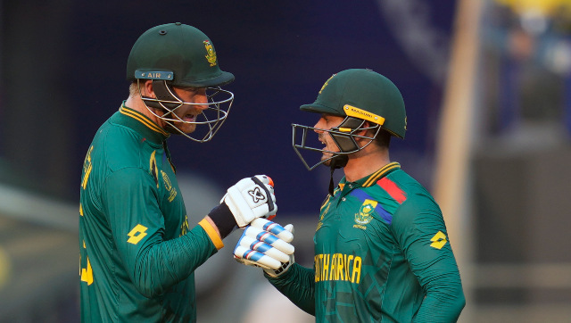 World Cup 2023: Quinton de Kock's 174 helps South Africa outplay Bangladesh, collect fourth win in five outings World Cup 2023: Quinton de Kock's 174 helps South Africa outplay Bangladesh, collect fourth win in five outings