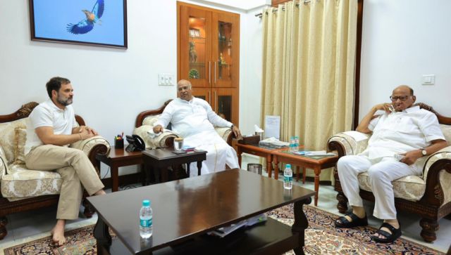 Sharad Pawar meets Kharge, Rahul Gandhi, focus on INDIA bloc’s next plan of action Sharad Pawar meets Kharge, Rahul Gandhi, focus on INDIA bloc’s next plan of action