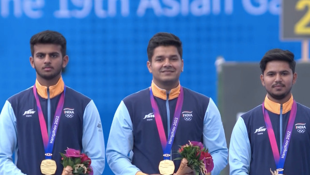 Asian Games 2023: India strike gold in men's and women's compound archery team events Asian Games 2023: India strike gold in men's and women's compound archery team events