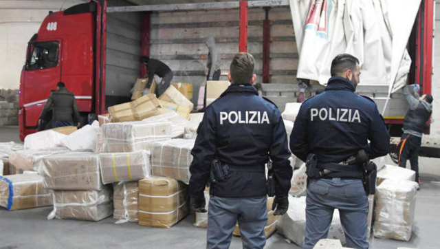 Italy police crack down on Chinese shadow network laundering mafia money Italy police crack down on Chinese shadow network laundering mafia money