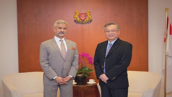 EAM Jaishankar meets Singapore's Trade Minister Gan Kim Yong, discussed new domains of bilateral cooperation