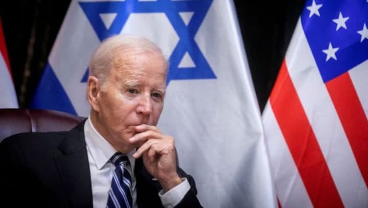 Humanitarian aid to Gaza via Egypt to begin as soon as Friday, but will end if Hamas confiscates it: Biden