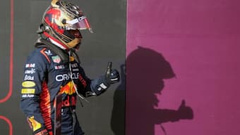US Grand Prix: Max Verstappen holds off Lewis Hamilton to win sprint race