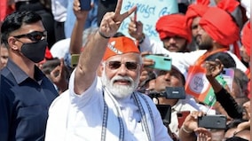 WATCH: 'Modi, Modi' chants echo in Ahmedabad during PM's roadshow in Gujarat