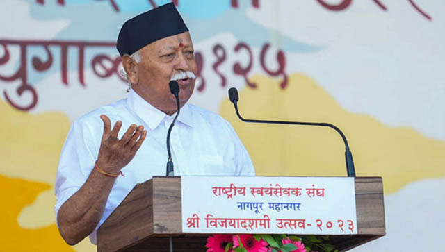Mohan Bhagwat’s Vijayadashami speech: Time ripe for quest for selfhood and affirmative action to achieve social equality Mohan Bhagwat’s Vijayadashami speech: Time ripe for quest for selfhood and affirmative action to achieve social equality