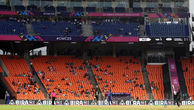 World Cup 2023: Why an empty Narendra Modi Stadium shouldn't come as a surprise World Cup 2023: Why an empty Narendra Modi Stadium shouldn't come as a surprise