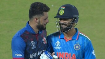 World Cup 2023: Virat Kohli, Naveen-ul-Haq bury the hatchet with a hug during India-Afghanistan match in Delhi