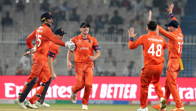 World Cup 2023: Scott Edwards, Paul van Meekeren inspire Netherlands to dominant 87-run victory over Bangladesh World Cup 2023: Scott Edwards, Paul van Meekeren inspire Netherlands to dominant 87-run victory over Bangladesh