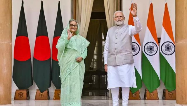 PM Modi, Bangladesh's Sheikh Hasina to jointly inaugurate cross-border rail project on 1 November PM Modi, Bangladesh's Sheikh Hasina to jointly inaugurate cross-border rail project on 1 November