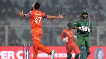 World Cup 2023: Paul van Meekeren's destructive spell and other key moments from Netherlands' victory over Bangladesh
