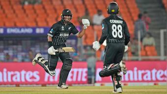 World Cup 2023, England vs New Zealand: Rachin Ravindra says he was ‘lucky’ to have Devon Conway in the middle