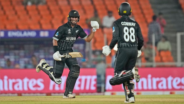 World Cup 2023, England vs New Zealand: Rachin Ravindra says he was ‘lucky’ to have Devon Conway in the middle