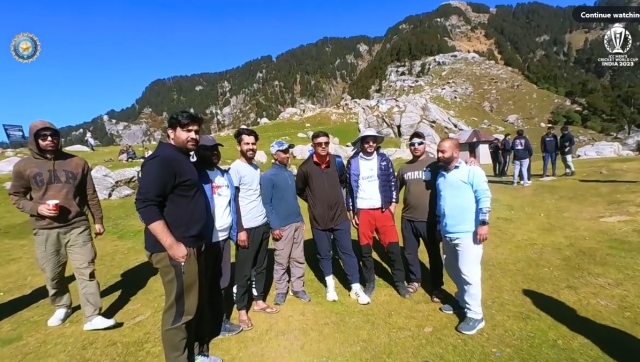 WATCH: Rahul Dravid-led Team India support staff unwind in Dharamshala WATCH: Rahul Dravid-led Team India support staff unwind in Dharamshala