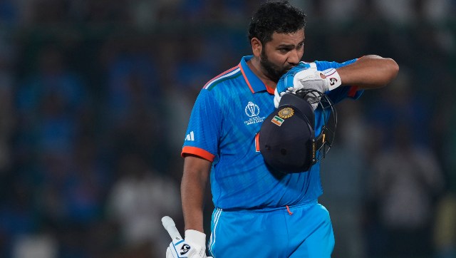 Rohit Sharma on breaking Chris Gayle’s six-hitting record: 'Have taken a leaf out of his book' Rohit Sharma on breaking Chris Gayle’s six-hitting record: 'Have taken a leaf out of his book'