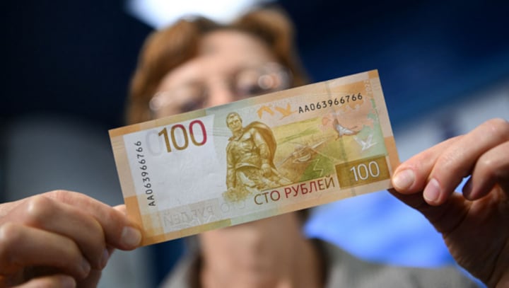 Russia withdraws new ruble note over a church cross that isn't