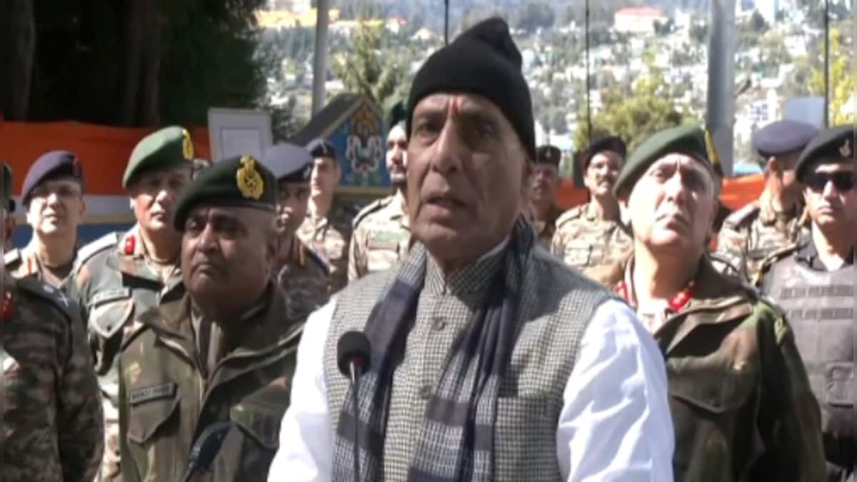 Defence Minister Rajnath Singh pays tribute to soldiers, performs Shashtra Puja in Arunachal's Tawang