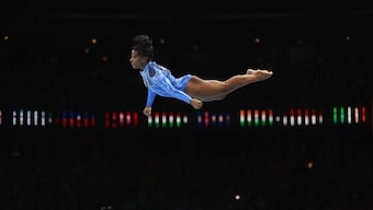Gymnastics' all-around queen Simone Biles claims 21st world title