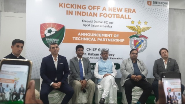 Sreenidi Deccan FC enter into technical partnership with Portuguese giants SL Benfica Sreenidi Deccan FC enter into technical partnership with Portuguese giants SL Benfica