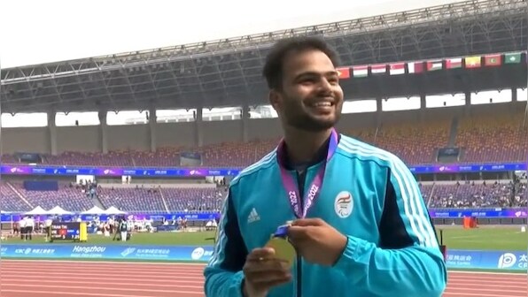 Asian Para Games: Sumit Antil wins javelin throw gold by breaking own world record as medal tally swells to 64