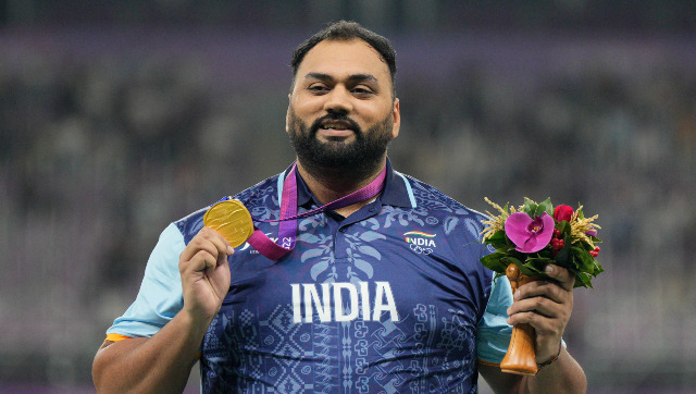 Asian Games 2023: Tajinderpal Singh Toor successfully defends shot put title, wins India's 2nd athletics gold Asian Games 2023: Tajinderpal Singh Toor successfully defends shot put title, wins India's 2nd athletics gold