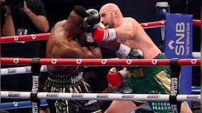 Tyson Fury wins split decision against MMA fighter Francis Ngannou