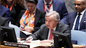 UN chief alleges law violations in Gaza, urges immediate ceasefire; Israel voices anger