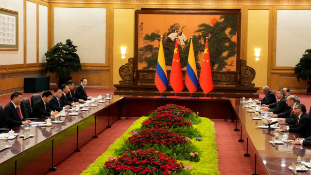 With eye on US, China strengthens diplomatic ties with Colombia With eye on US, China strengthens diplomatic ties with Colombia