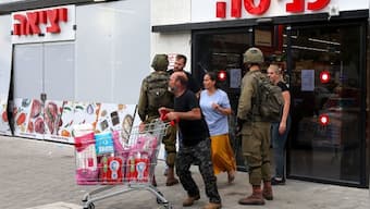 Israel-Palestine War: Locals rush to supermarkets in Jerusalem to stock on essentials as shops enforce purchase limit