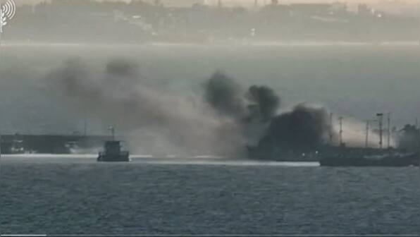 WATCH: Israel strikes Hamas naval ports, killed a diver trying to enter from sea route