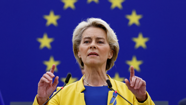 European Commission President Ursula von der Leyen visits Kyiv ahead of report on accession progress European Commission President Ursula von der Leyen visits Kyiv ahead of report on accession progress
