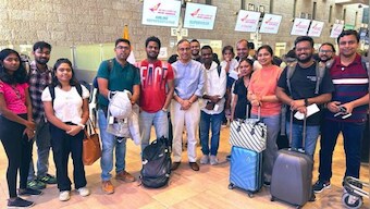 'Thankful to Indian govt, PM Modi for bringing us back,' say 212 Indians evacuated from Israel under 'Operation Ajay'