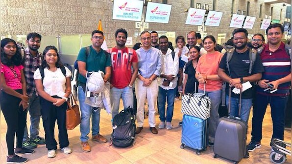 'Thankful to Indian govt, PM Modi for bringing us back,' say 212 Indians evacuated from Israel under 'Operation Ajay'