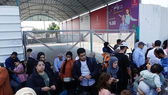 Gaza exodus from Rafah border heightens as Israel's ground invasion looms large