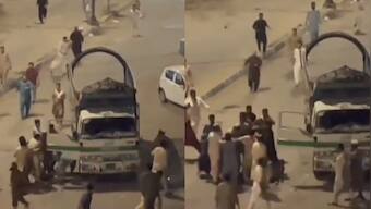 WATCH: Afghan mob thrashes Pakistan customs officers during raid on cloth smugglers