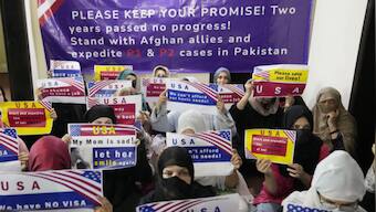 Ex-US diplomats tell Pak not to deport Afghan refugees awaiting US visas as Islamabad threatens expulsion, arrest