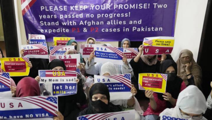Ex-US diplomats tell Pak not to deport Afghan refugees awaiting US visas as Islamabad threatens expulsion, arrest