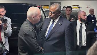 Israel's Defence Minister Yoav Gallant brief Lloyd Austin on IDF preparations ahead of expected ground incursion