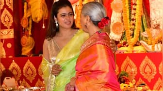'They should have been mother and daughter', Kajol and Jaya Bachchan enjoy a K3G-like reunion during Durga Puja