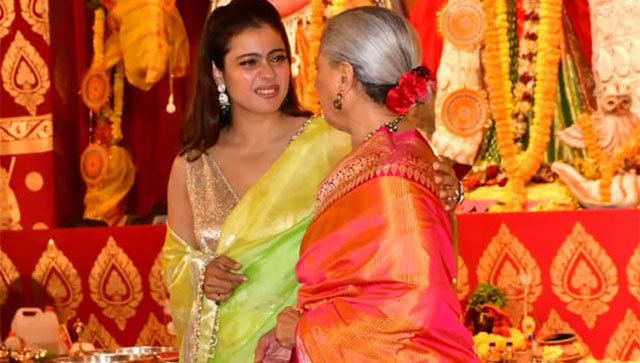 'They should have been mother and daughter', Kajol and Jaya Bachchan enjoy a K3G-like reunion during Durga Puja 'They should have been mother and daughter', Kajol and Jaya Bachchan enjoy a K3G-like reunion during Durga Puja