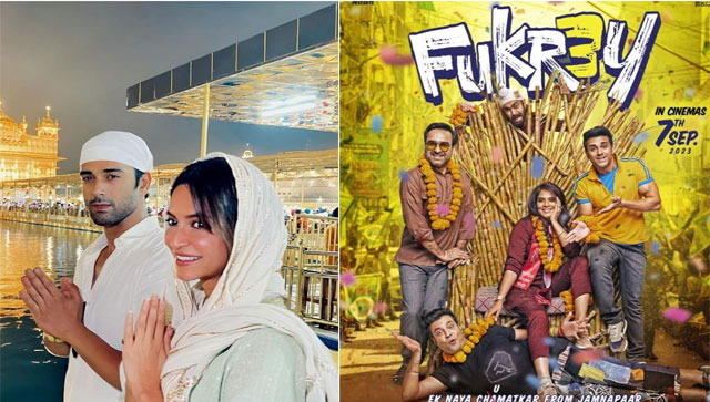 Pulkit Samrat offers prayers at Golden Temple with Kriti Kharbanda after 'Fukrey 3' success Pulkit Samrat offers prayers at Golden Temple with Kriti Kharbanda after 'Fukrey 3' success
