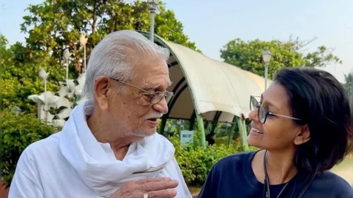 Filmmaker Nandita Das bumps into legendary writer Gulzar, says 'It makes morning walks so worth it'