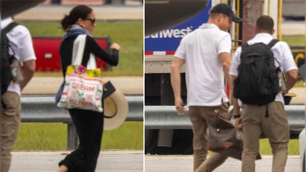 Prince Harry and Meghan Markle take private flight to Atlanta after preaching climate preservation